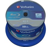 VERBATIM BD-R SL (6x, 25GB),NON-ID, 50 cake foto