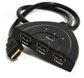 GEMBIRD Datový přepínač HDMI switch, 3 cesty foto