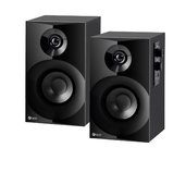 repro C-TECH SPK-14, 2.0, dřevěné, černé foto