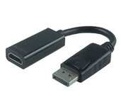 PremiumCord Adapter DisplayPort - HDMI, M/F,4K,30Hz, 20cm foto