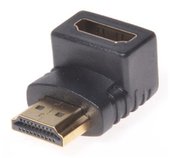 PremiumCord Adapter HDMI M/F zahnutý do pravého úhlu foto