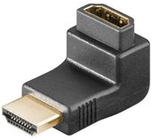 PremiumCord Adapter HDMI M/F, pravý úhel - opačný foto