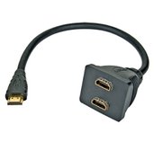 PremiumCord Adapter HDMI rozdvojka M - 2xF foto