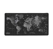 Maxi podložka pod myš Natec Time Zone Map, 40x80cm foto