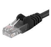 Patch kabel UTP RJ45-RJ45 level CAT6, 1,5m, černá foto