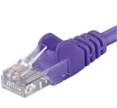 Patch kabel UTP RJ45-RJ45 level 5e 2m fialová foto
