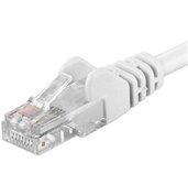 Patch kabel UTP RJ45-RJ45 level 5e 2m bílá foto