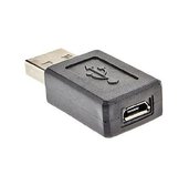 PremiumCord Redukce microUSB/F - USB-A/M foto