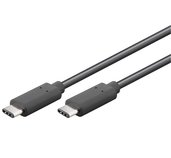 PremiumCord USB-C/male - USB-C/male, černý, 1m foto