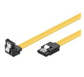 PremiumCord SATA 3.0 datový kabel, 6GBs, 90°, 0,7m foto