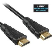 PremiumCord HDMI High Speed + Ethernet kabel, zlacené konektory, 15m foto