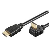 PremiumCord Kabel HDMI+Ethernet, zlac., 270°, 1m foto
