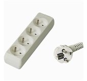 Prodlužovací přívod 230V, 7m,4 zásuvky foto