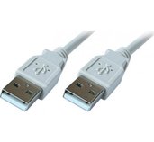 PremiumCord USB 2.0 A-A M/M 2m propojovací kabel foto