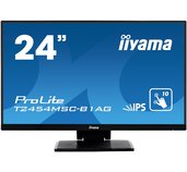 24” iiyama T2454MSC-B1AG - IPS,FullHD,5ms,250cd/m2, 1000:1,16:9,VGA,HDMI,repro. foto
