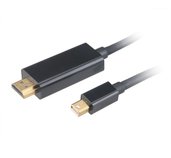 AKASA - adaptér miniDP na HDMI - aktivní foto