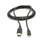 GEMBIRD kabel USB - microUSB, 1m, černý foto