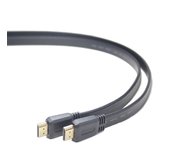 Gembird plochý kabel HDMI-HDMI 2.0,zlac., 1,8m foto
