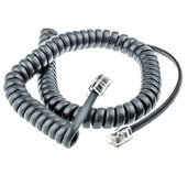Kroucený kabel ke sluchátku foto