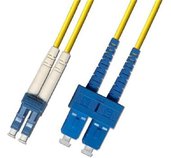 Optický patch cord LC-SC  09/125 50m G657A foto