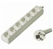 Prodlužovací přívod 230V, 3m, 6 zásuvek foto