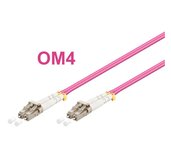 Optický patch kabel duplex LC-LC 50/125 MM 7m OM4 foto