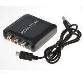 PremiumCord převodník HDMI na kompozitní signál a stereo zvuk foto