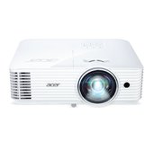 Acer DLP S1386WH - 3600Lm, WXGA, 20000:1, HDMI, VGA, RS232, USB, repro., bílý foto