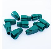 DATACOM krytka pro RJ45 (CAT6A,CAT7) zelený (10ks) foto