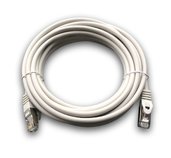 DATACOM Patch cord S/FTP CAT6A 5m šedý foto