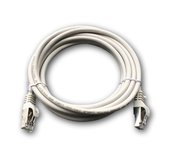 DATACOM Patch cord S/FTP CAT6A 3m šedý foto