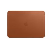 Leather Sleeve pro MacBook Pro 13 - Saddle Brown foto