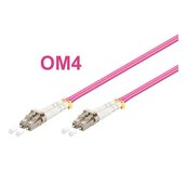 Optický patch kabel duplex LC-LC 50/125 MM 15m OM4 foto