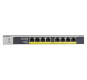 NETGEAR 8-port 10/100/1000Mbps Gigabit Ethernet, Flexible PoE foto