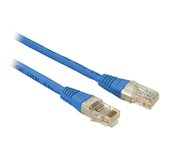 Patch kabel CAT5E UTP PVC 1m modrý foto