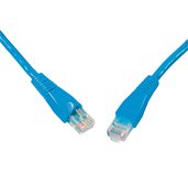 Patch kabel CAT5E UTP PVC 0,5m modrý foto