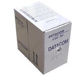 DATACOM  UTP flex,Cat5e PVC,šedý,100m,licna foto