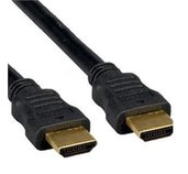 Kabel HDMI-HDMI M/M 15m zlac. konektory 1.4, černý foto