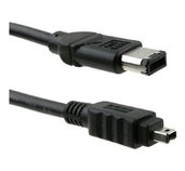 PremiumCord Firewire 1394 kabel 6pin-4pin 2m foto