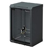 10” rack jednodílný 4U/260 TRITON černý dveře sklo foto