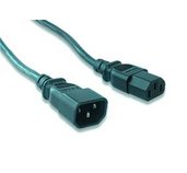 Kabel síťový, prodlužovací, 1,8m VDE 220/230V foto