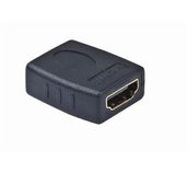 Kab. redukce HDMI-HDMI F/F,zlacené kontakty, černá foto