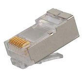 DATACOM Konektor RJ45 STP 8p8c Cat6 drát 100ks foto