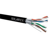 Instalační kabel Solarix CAT6A STP PE Fca 500m foto