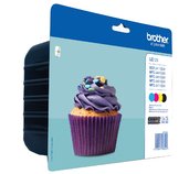 LC-123VALBP (inkoust multipack- BK+CMY) foto