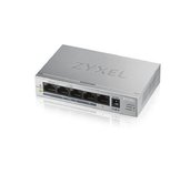 Zyxel GS1005-HP, 5 Port Gigabit PoE+ unmanaged desktop Switch, 4 x PoE, 60 Watt foto