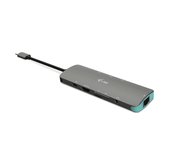 i-tec USB-C Metal Nano Docking Station 4K HDMI LAN + Power Delivery 100W foto