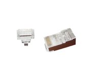 GEMBIRD Universal pass-through modular FTP plug 8P8C, 10 pcs foto