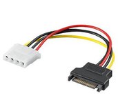 PremiumCord Napájecí redukce Molex 5.25” F - S-ATA M foto