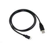 Kabel C-TECH USB 2.0 AM/Micro, 0,5m, černý foto